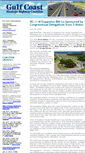 Mobile Screenshot of gulfcoaststrategichighway.org